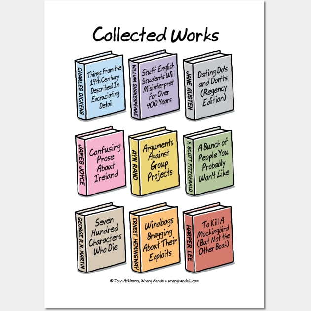 Collected Works Wall Art by WrongHands